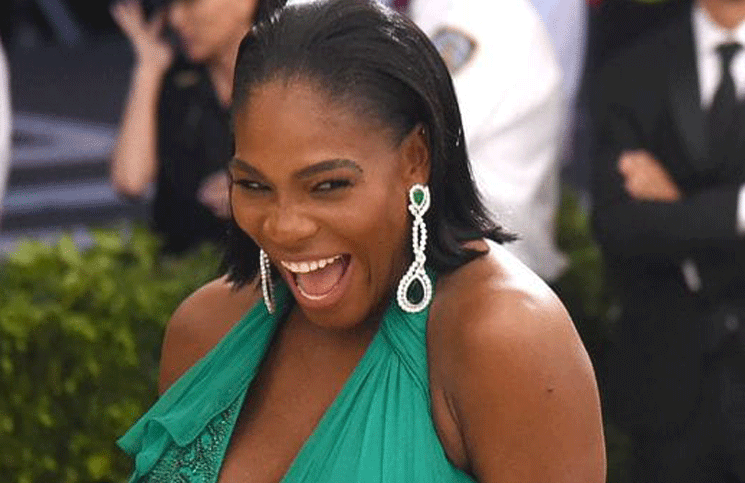Serena Williams fue mamá, y el mundo entero la saluda