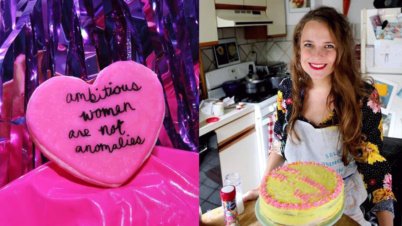 Dulce feminismo: una pastelera lucha contra el patriarcado con unas riquísimas tortas