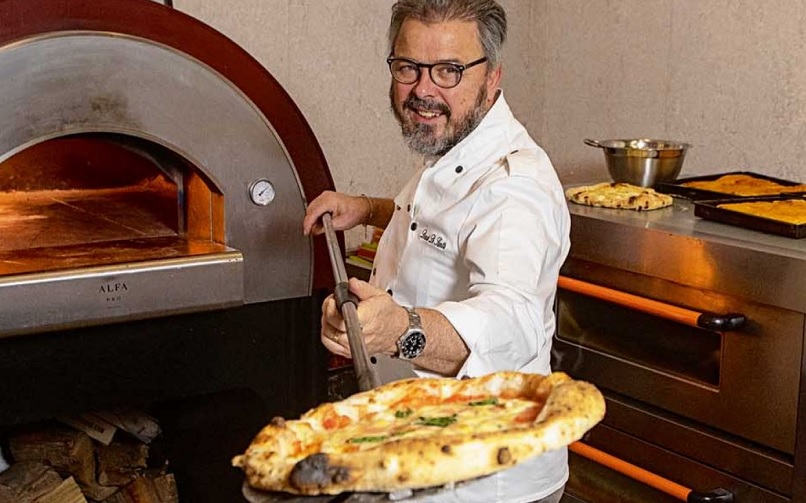Donato de Santis contó en vivo los secretos para una buena pizza 