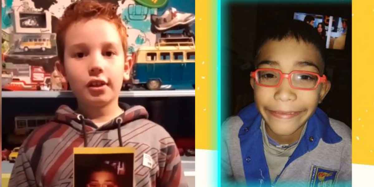 La campaña de un nene para comprarle anteojos a su amigo: “Tiene unos atados con alambres” 