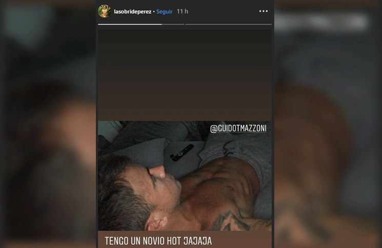 “Tengo un novio hot”: Sol Pérez subió una foto de su novio sin remera