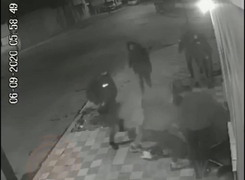Video: brutal robo piraña, le robaron hasta los barbijos