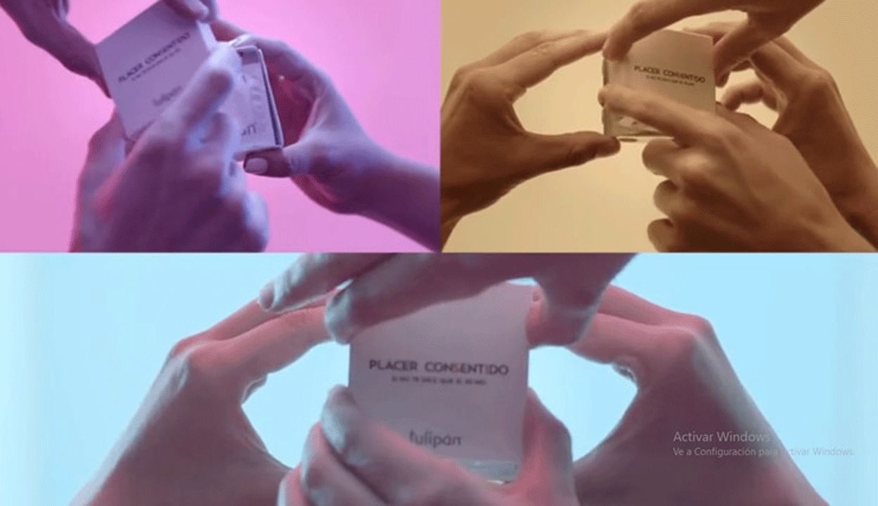 Salieron los preservativos que solo se pueden abrir de a dos "pack de consentimiento"