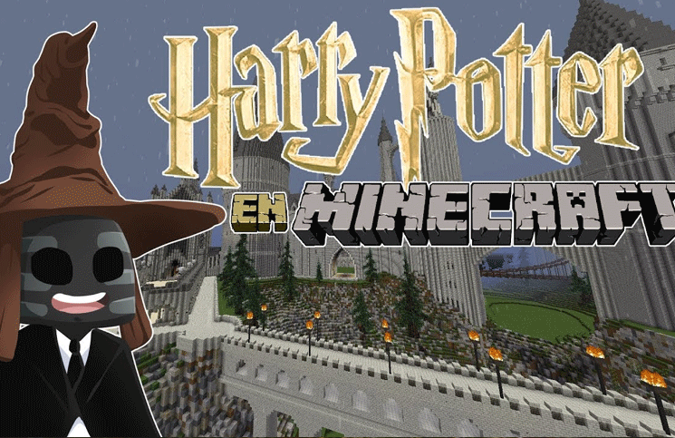 Los fans de Harry Potter crearon un juego dentro de Minecraft