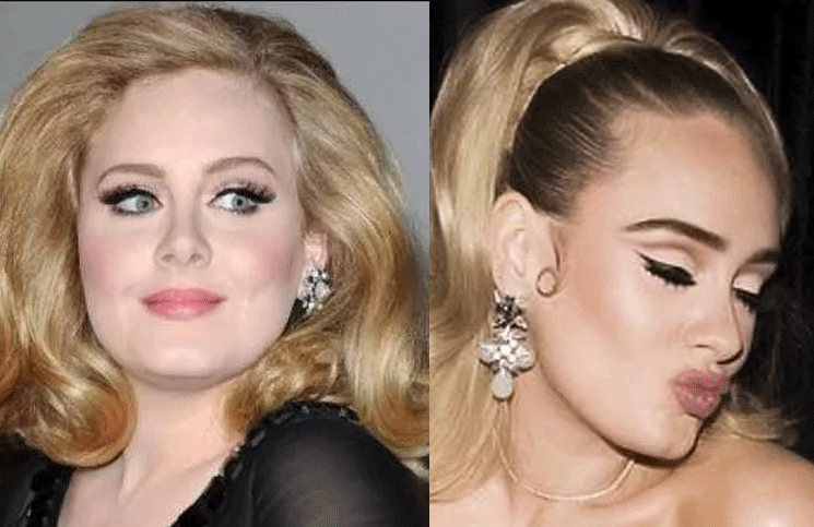 Adele bajo de peso para sentirse más saludable y sus fans la criticaron