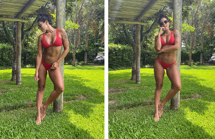 Ivana Nadal  posó en bikini y encendió las redes