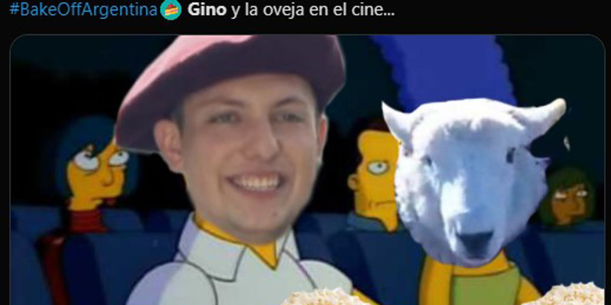 Gino de Bake Off reveló que no hay cine en su pueblo y los memes estallaron: “¿Con quién voy a ir al cine, con Oscar la oveja?”
