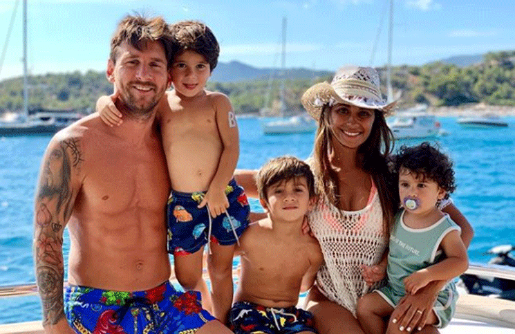 Sol y pileta: los Messi disfrutan del verano y Antonela Roccuzzo comparte las fotos más tiernas