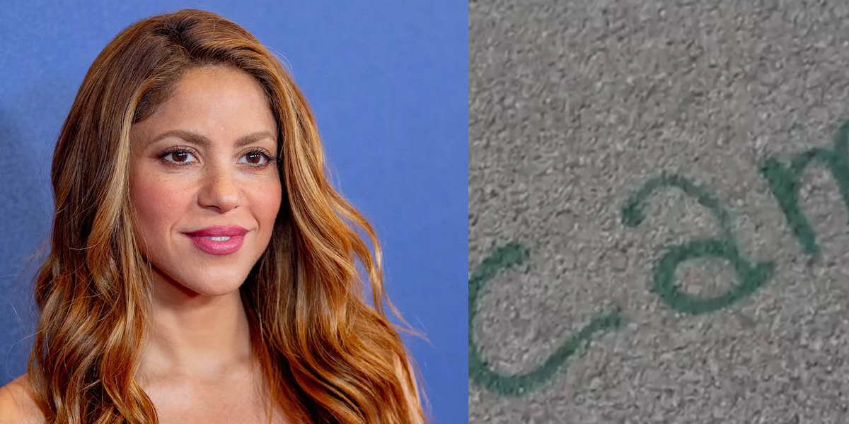 Los desconcertantes mensajes que le dejaron a Shakira grafiteados en la puerta de su casa: “Estoy listo” 