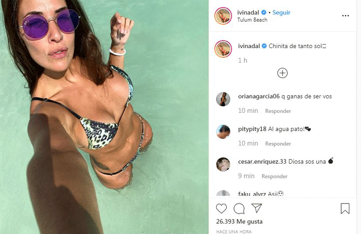 Foto publicada en el Instagram de Ivana Nadal