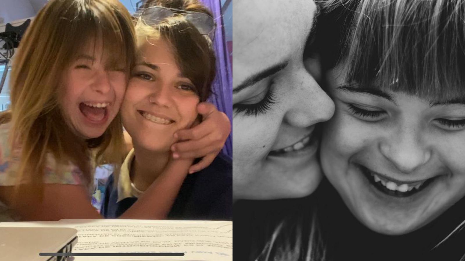 Sube videos ayudando a estudiar a una chica de 13 años con Síndrome de Down y su historia se volvió viral: “Enseñamos cómo es la realidad”