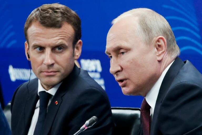 El presidente de Francia, tras su charla con Putin: "Lo peor está por venir"