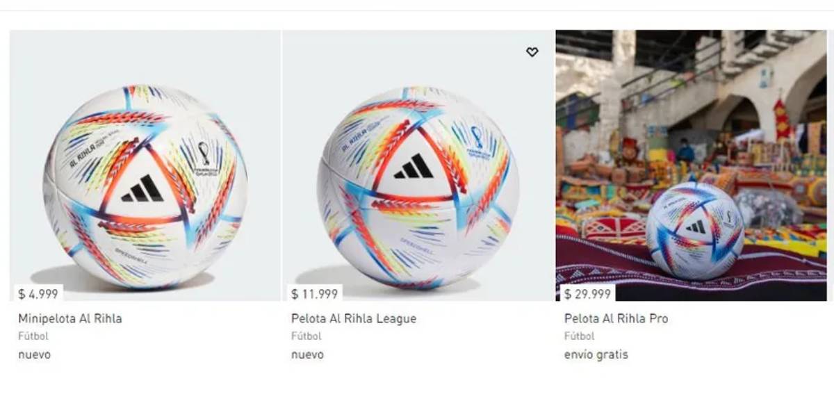 Cuánto cuesta "Al Rhila", la pelota que se usará en el Mundial de Qatar