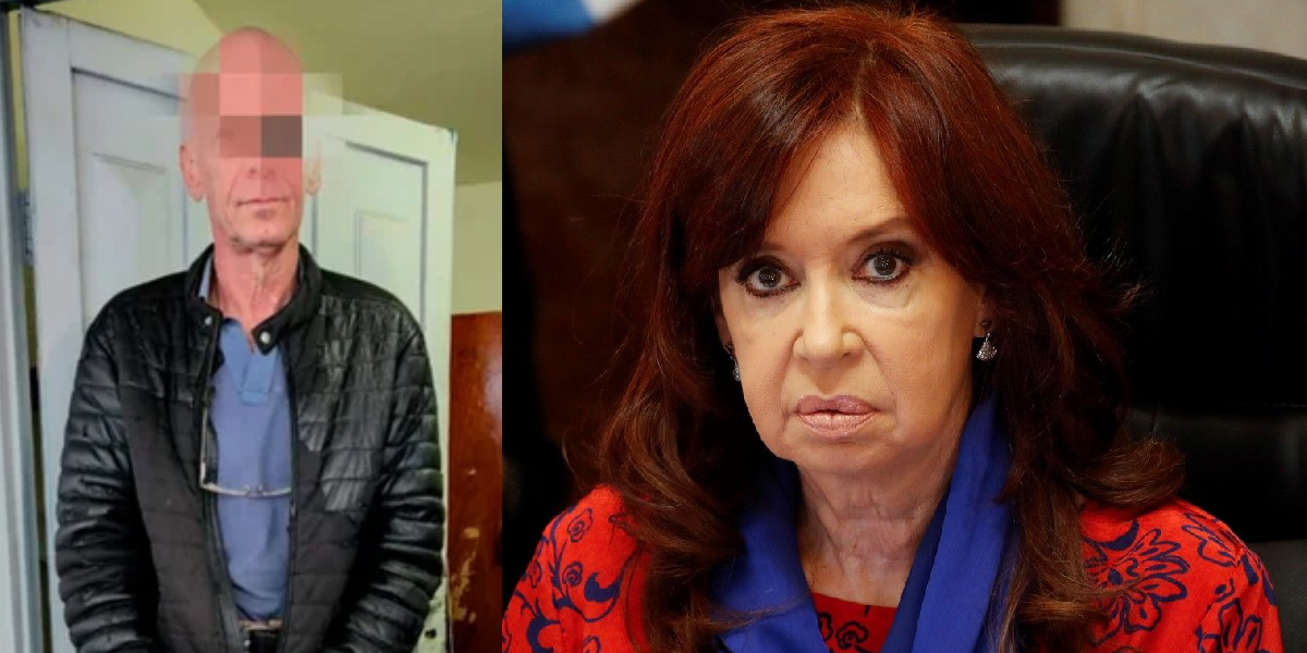Detuvieron a un hombre por amenazar a Cristina Kirchner con un megáfono frente al Instituto Patria
