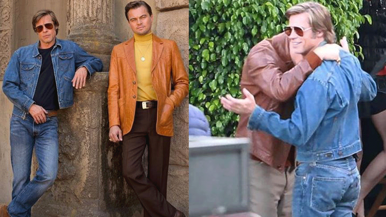 ¡Dos bombones! Leonardo DiCaprio y Brad Pitt por primera vez juntos en una película