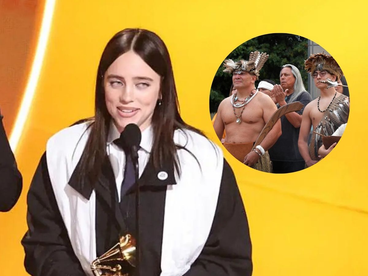 La tribu nativa Tongva le agradeció a Billie Eilish su mensaje sobre las “ tierras robadas” en los Grammy 2026 – La 100