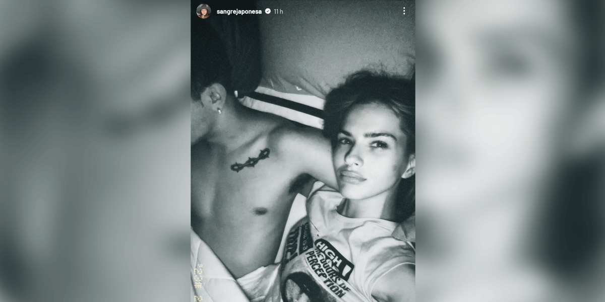 En la cama y muy juntos: La sensual foto de la China Suárez con Rusherking