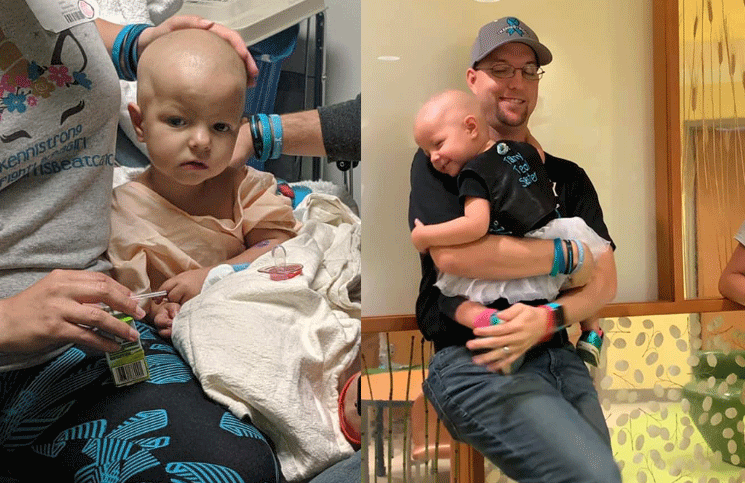 Kenni sobrevivió tras una intensa operación y sesiones de quimioterapia