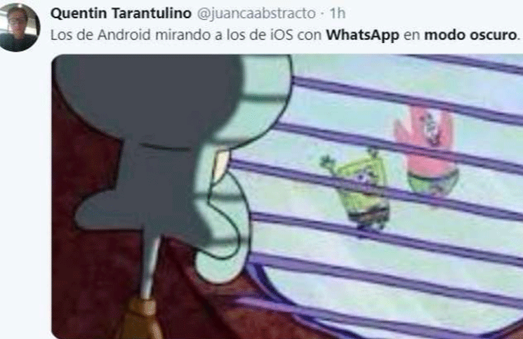 WhatsApp lanzó el modo oscuro y (claro) ya hay memes 