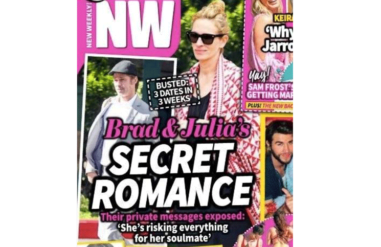Hace un año la revista New Weekly aseguró que los actores tendrían una relación secreta