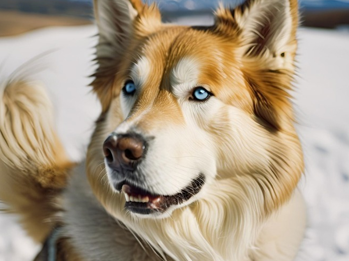 Mezcla De Husky Dorado 