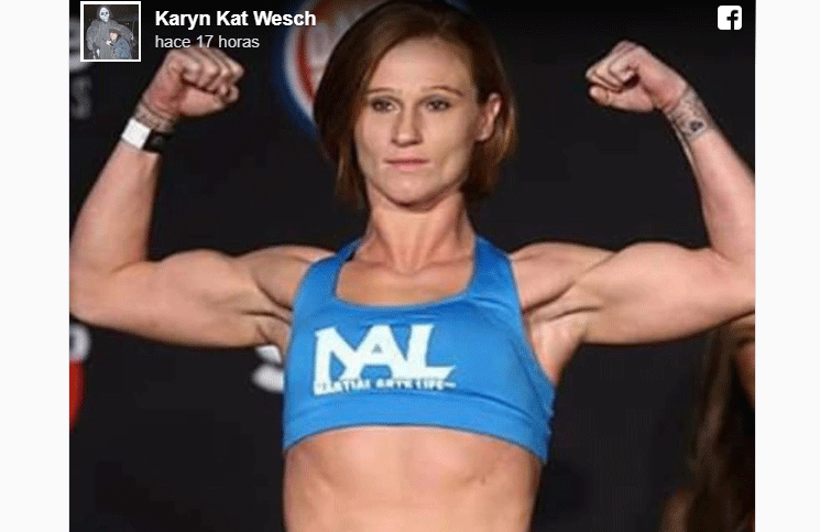 Falleció Katy Collins, luchadora de MMA