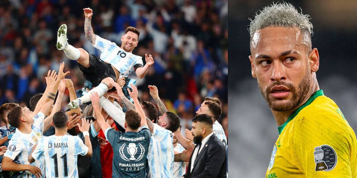 La picante chicana de Neymar a la Selección Argentina tras la Finalissima: “¿Ganaron la Copa del Mundo?”