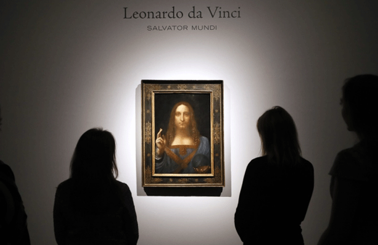  el "Salvator Mundi", un cuadro de Leonardo da Vinci, desapareció y no se sabe dónde está