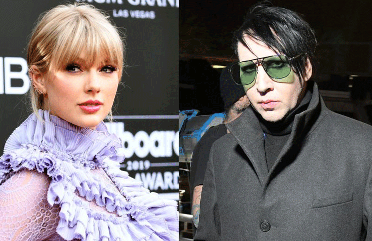 El encuentro entre Taylor Swift y Marilyn Manson