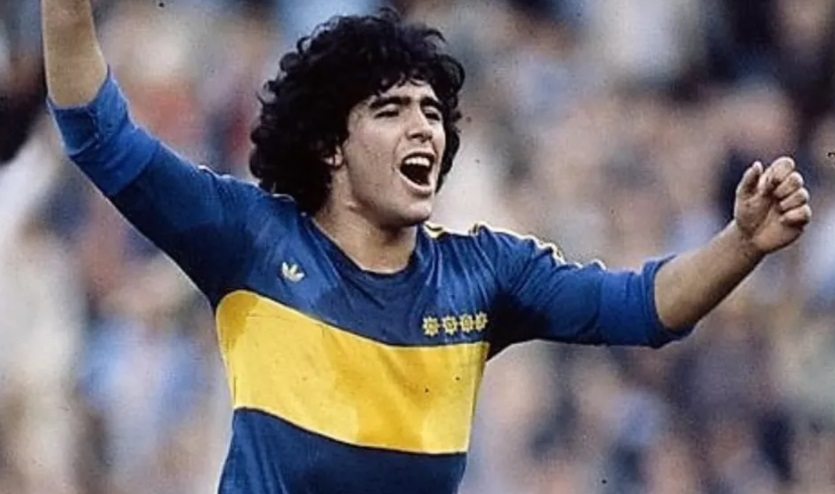 Salieron a la luz imágenes inéditas de Diego Maradona jugando en Boca