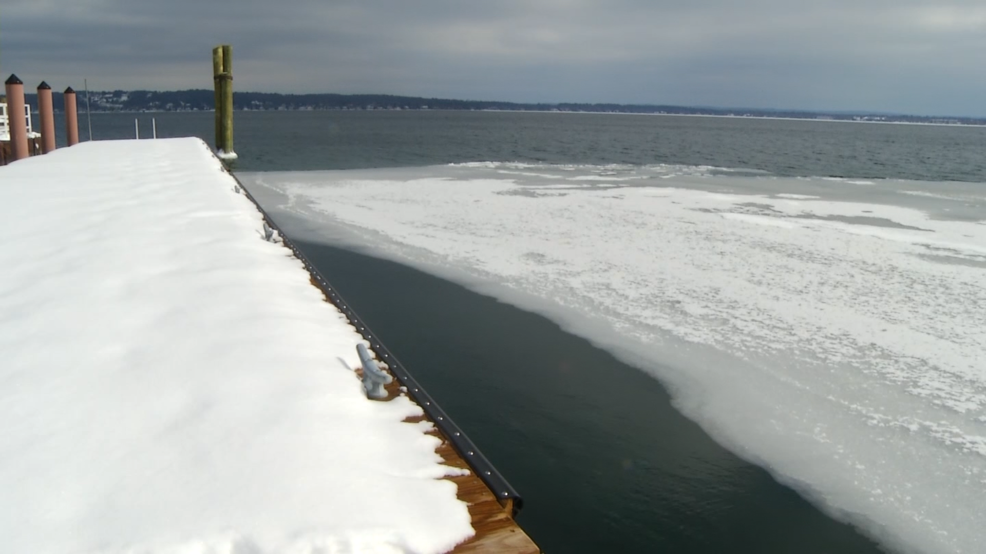 Icy West Bay