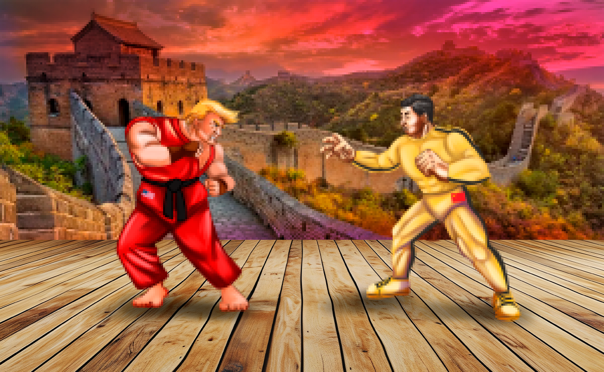 Las tensiones entre Estados Unidos y China han escalado en el segundo mandato de Donald Trump a causa de la imposición de aranceles. Ilustración: Guadalupe Manzanares.