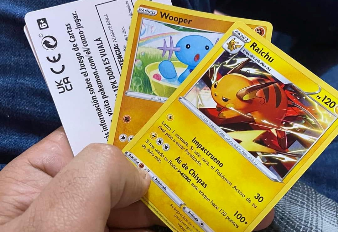 Pokemon Carta Promoción Vuala Tarjeta Tcg Original