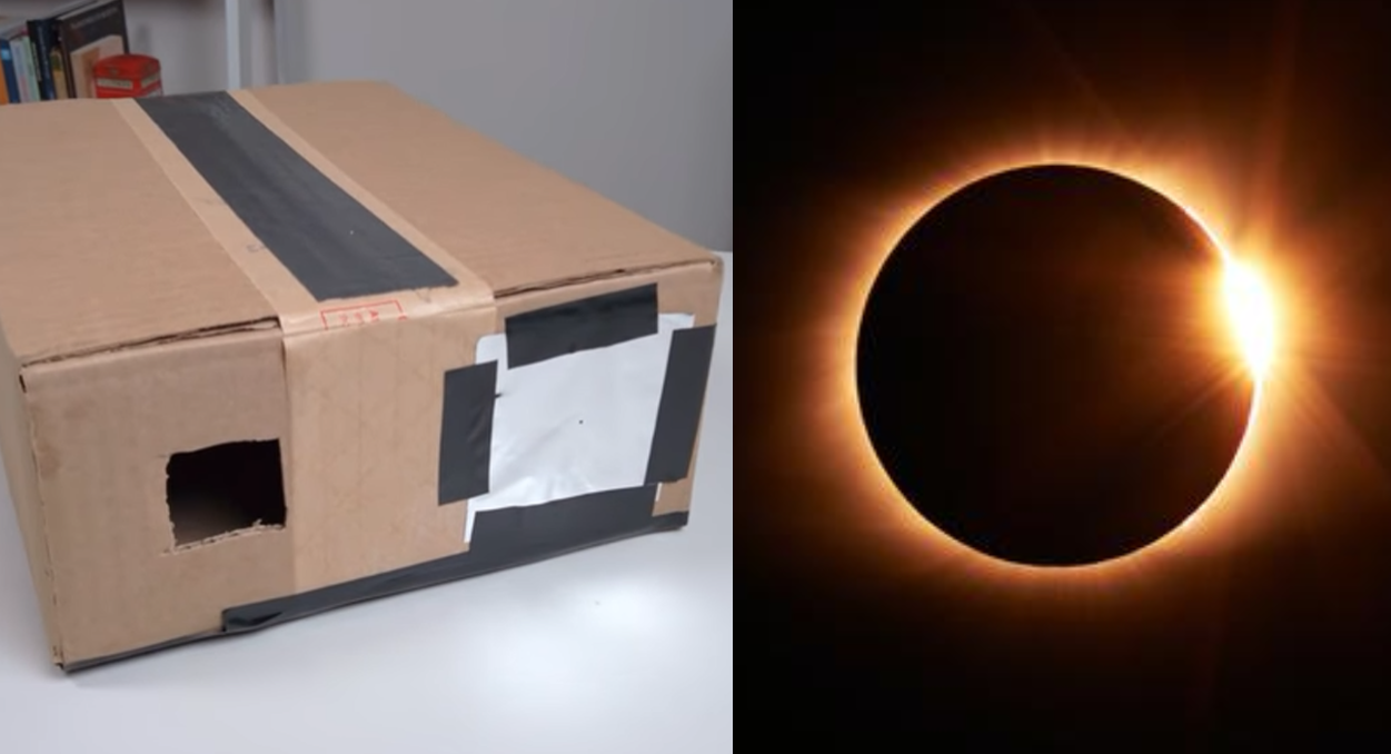 Cómo hacer lentes para ver el eclipse solar del 14 de octubre 2023?