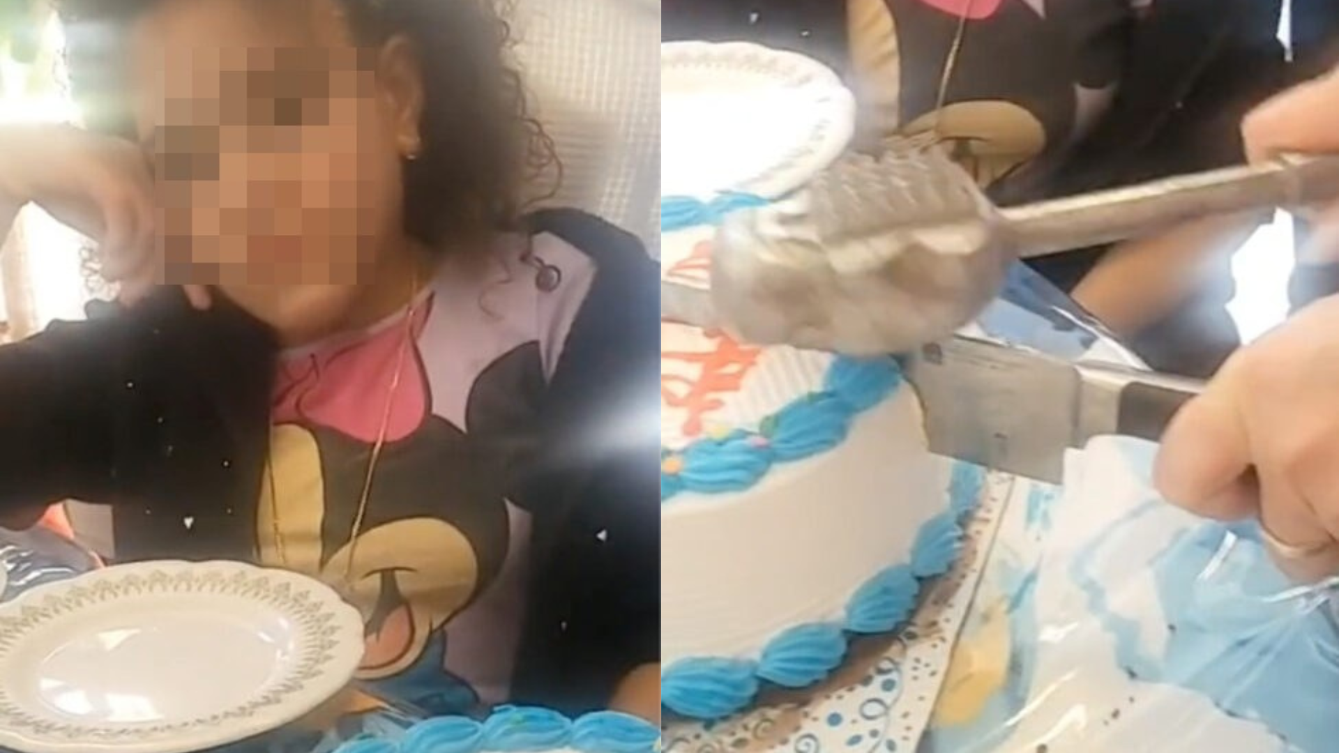 VIDEO: El peor pastel de todos está en TikTok y ni cortar se puede de lo  duro que está