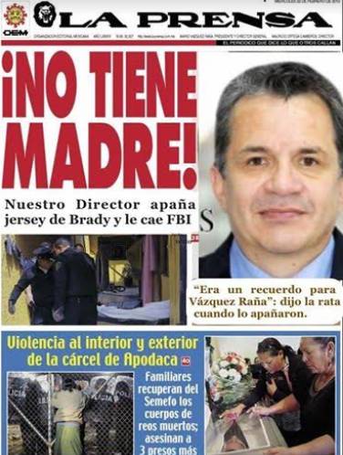 Mauricio Ortega. ¿Qué fue del periodista que robó jersey de Tom Brady? -  Grupo Milenio