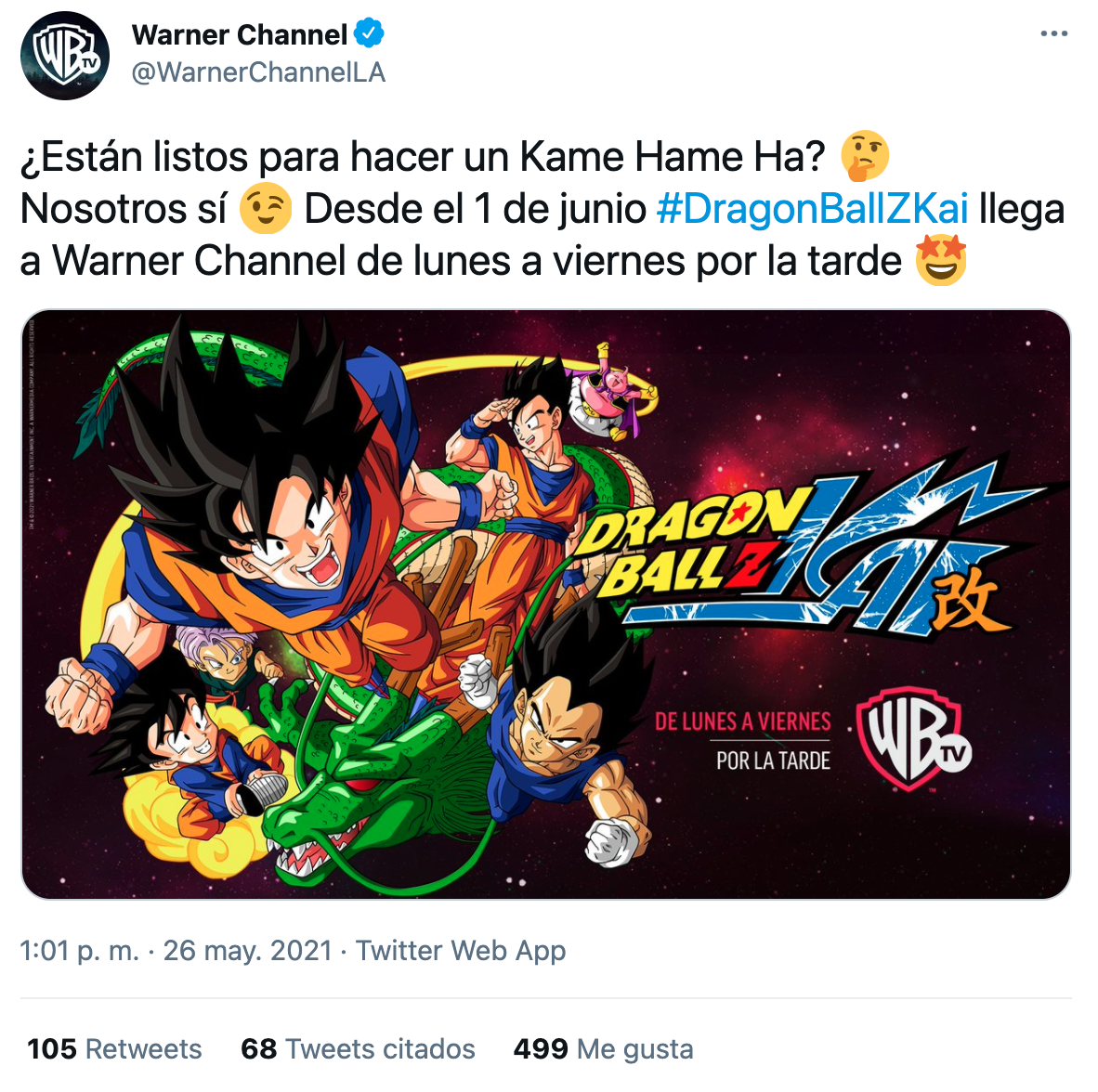 Dragon Ball Z Kai estreia no Warner Channel com episódios diários