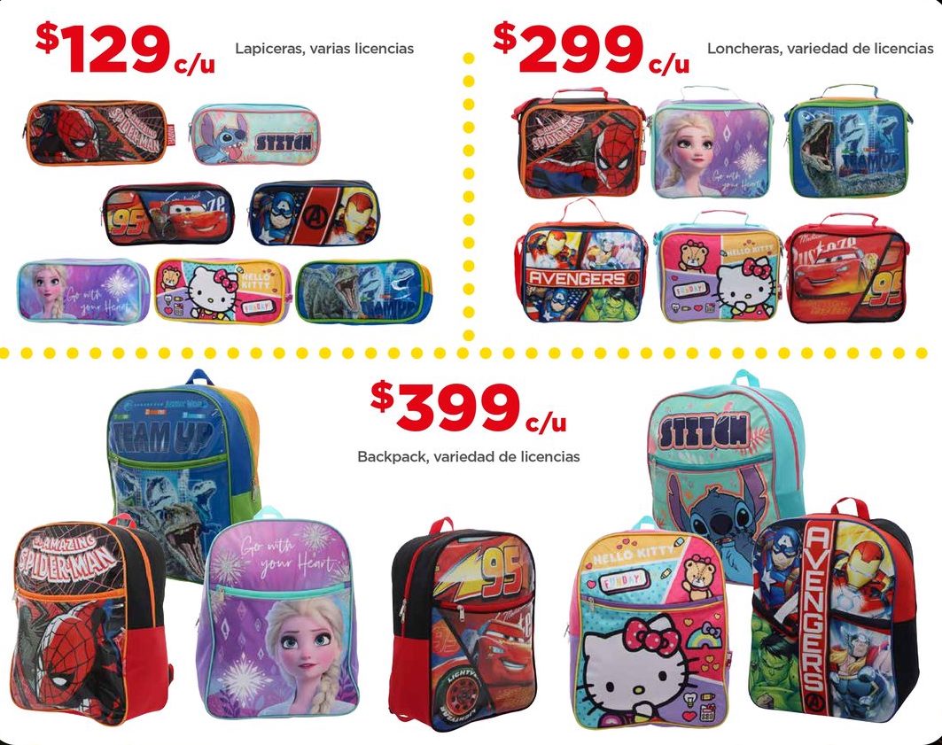 Regreso a clases Bodega Aurrer Hay tiles escolares con precio