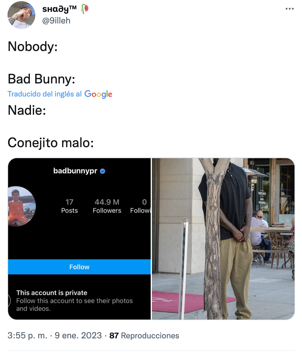 Los memes de Bad Bunny por arrebatar celulares a sus fans