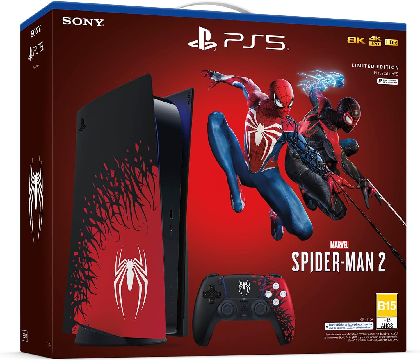 Spider-Man 2 llega a PS5 con una edición especial de la consola
