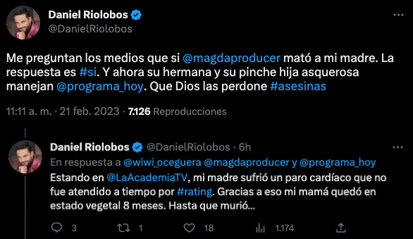 Quién es Daniel Riolobos, exintegrante de La Academia que explotó contra  Andrea Escalona y Juan Gabriel?