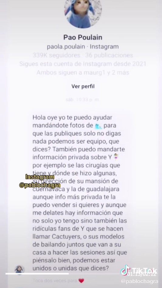 Quien Es Pao Poulain La Cunada De Yuya A La Que Acusan De Filtrar Fotos De Su Bebe