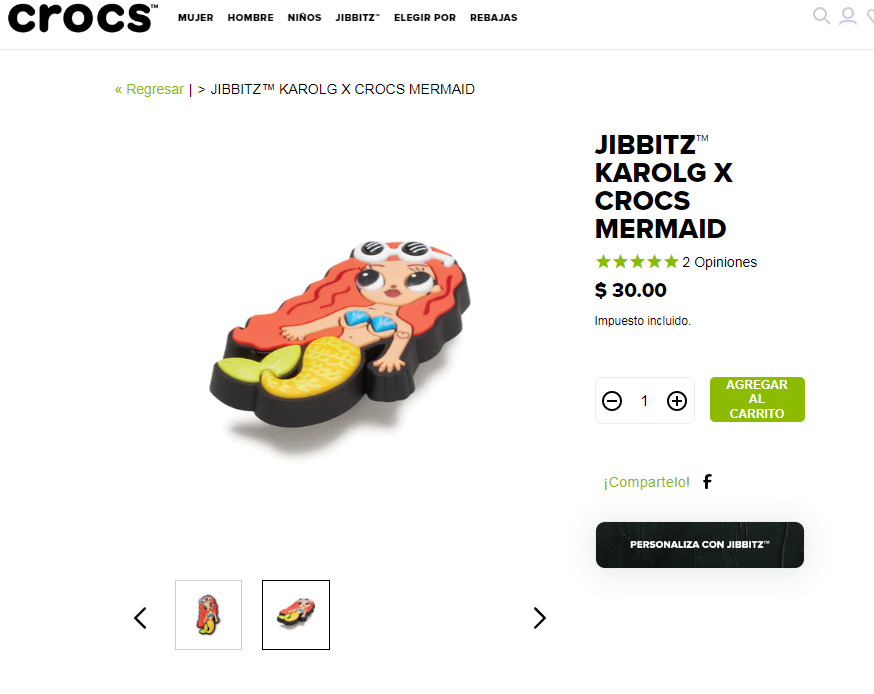 Mercado libre crocs discount dama