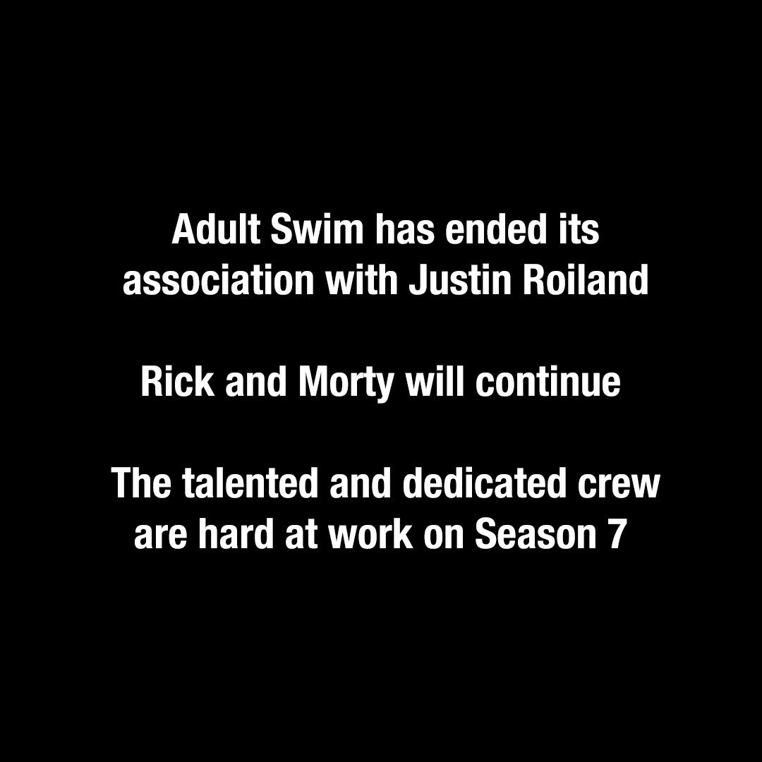 La séptima temporada de 'Rick y Morty' fija fecha de estreno sin Justin  Roiland