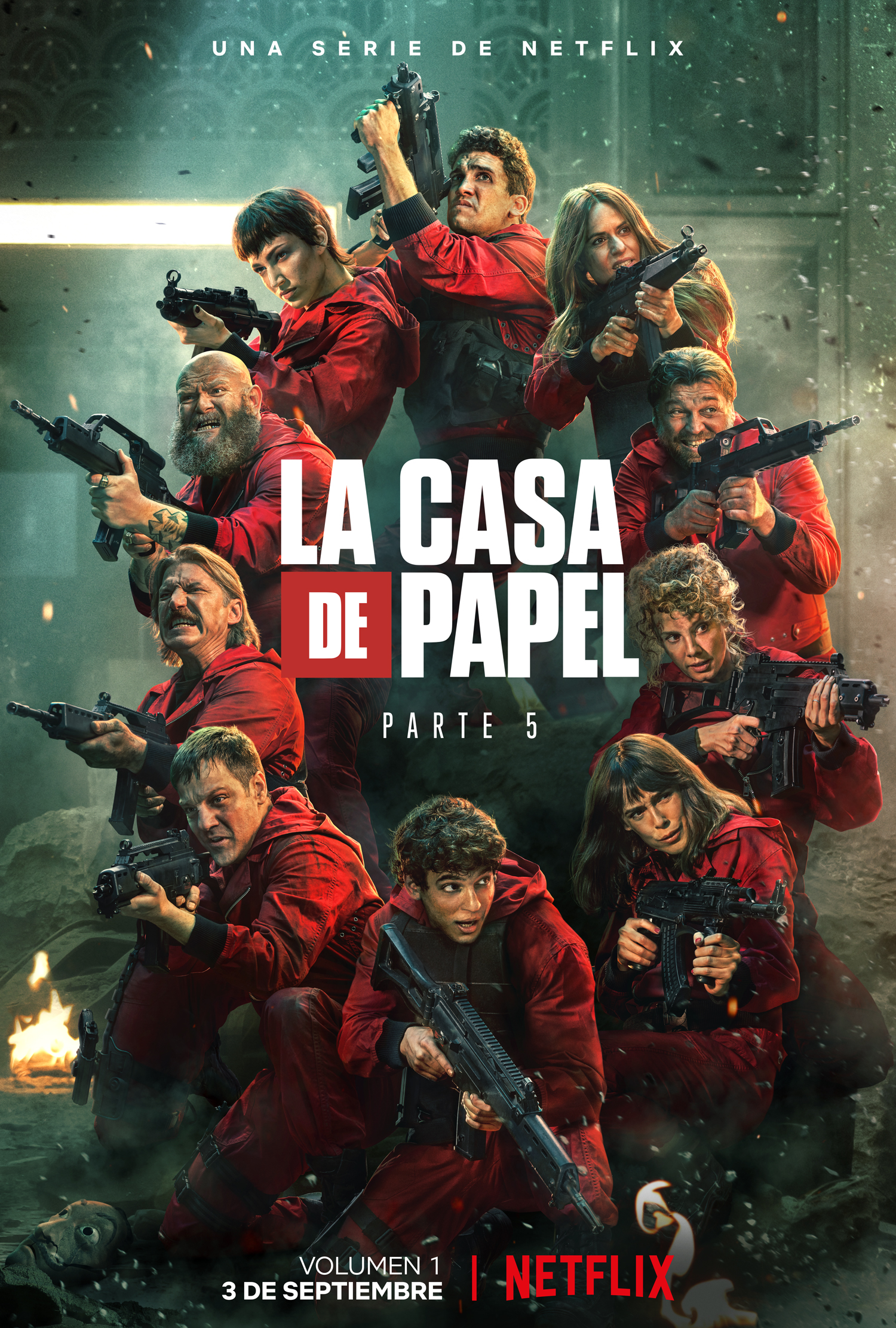 La Casa de Papel: Parte 5 (Volumen 1)' estrena su intenso tráiler