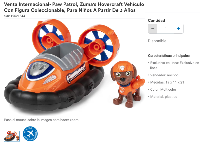 Coppel juguetes cheap paw patrol