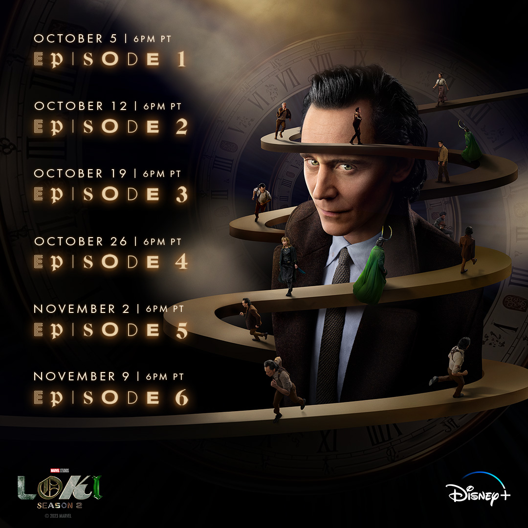 Loki 2, Capítulo 5: Hora confirmada de estreno, Disney Plus, SALTAR-INTRO