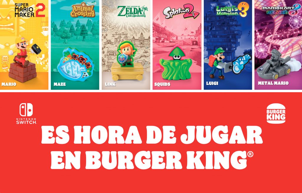 Que juguetes hay en online burger king hoy 2021