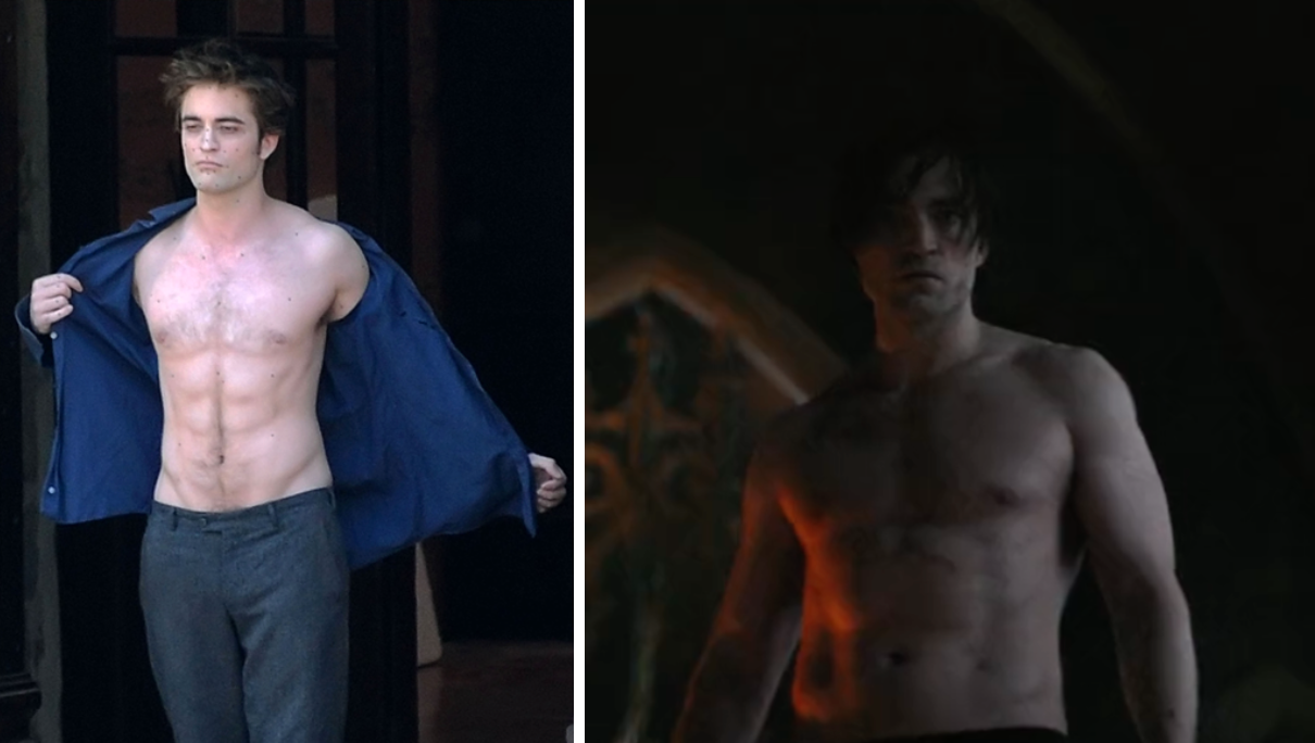 Robert Pattinson presume torso en tráiler de The Batman; todos se preguntan  si tiene cuerpo de superhéroe