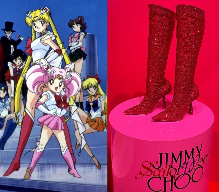 Sailor Moon: estas botas de la marca de lujo Jimmy Choo cuestan 13